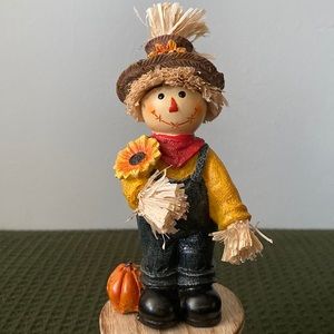 Autumn Scarecrow Figurine